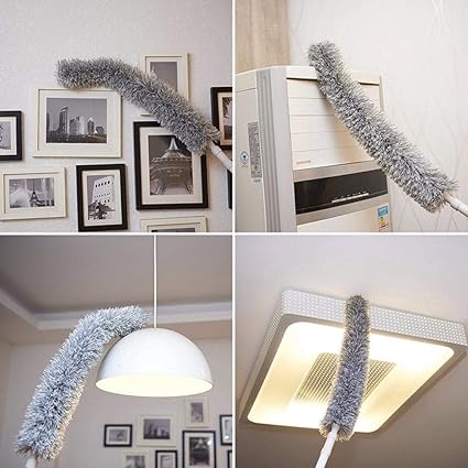 Cobweb Extendable Microfiber Duster With Extra Long 100 Inches