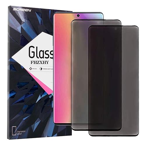 FHZXHY Privacy Screen Protector for Galaxy S21 Plus (2-Pack)Anti