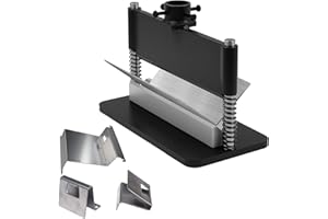 Noliven 12" Press Brake Attachment, Dual Spring Design Hydraulic Shop Presses, Heavy Duty Metal Bending Tool, for 12 to 20 Ton Hydraulic Shop Presses - 1