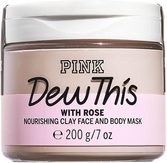 Victoria S Secret Pink New Pink Clay Face And Body Mask Dew This