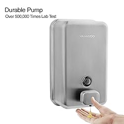 VANNSOO Wall Mounted Soap Dispenser
