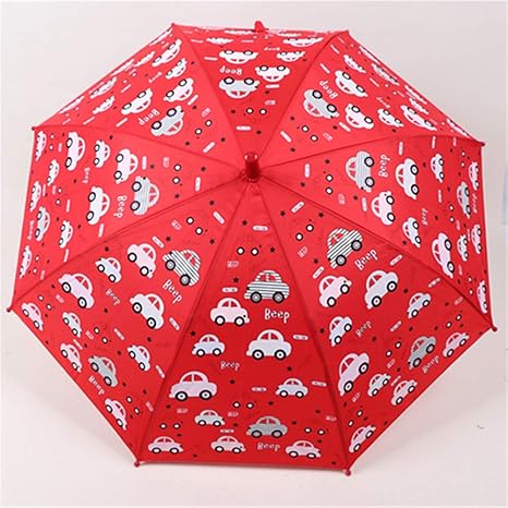 Amazon Co Jp 傘子供変更色傘子供漫画の雨と太陽かわいいアイスクリーム柄プリント傘 ホビー