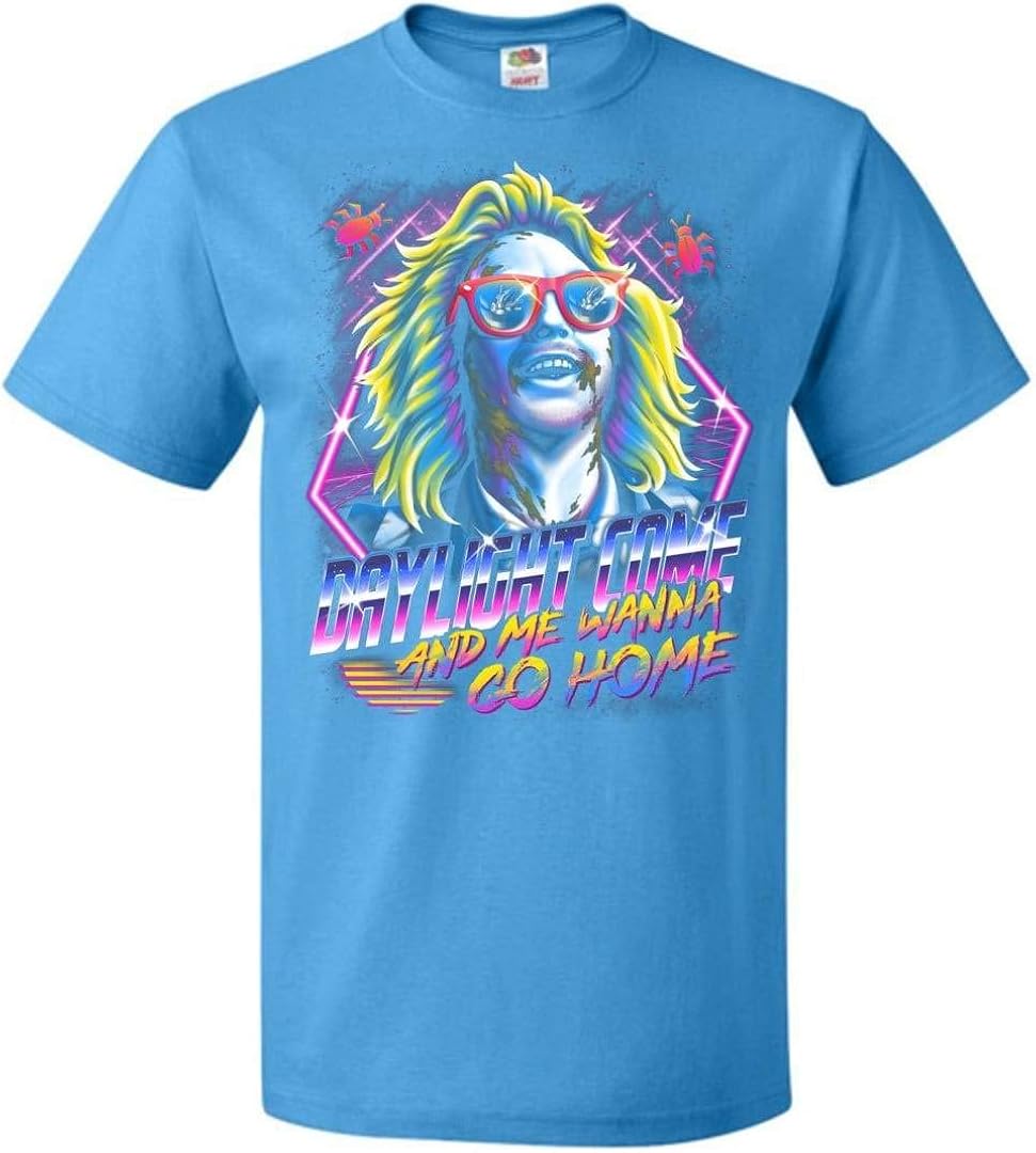 Beetlejuice 80s Nostalgia Unisex T-Shirt Adult Pop Culture Graphic Tee Nerdy Geeky Apparel