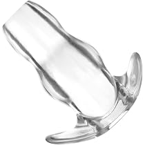 Amazon.com: Hollow Butt Plugs, 3.6 inch Transparent Anal Expander ...