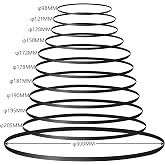 DIRBUY 11 Pieces Turntable Belt for Project, Different Specifications Turntable Belt Replacement for Record Player