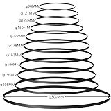 DIRBUY 11 Pieces Turntable Belt for Project, Different Specifications Turntable Belt Replacement for Record Player