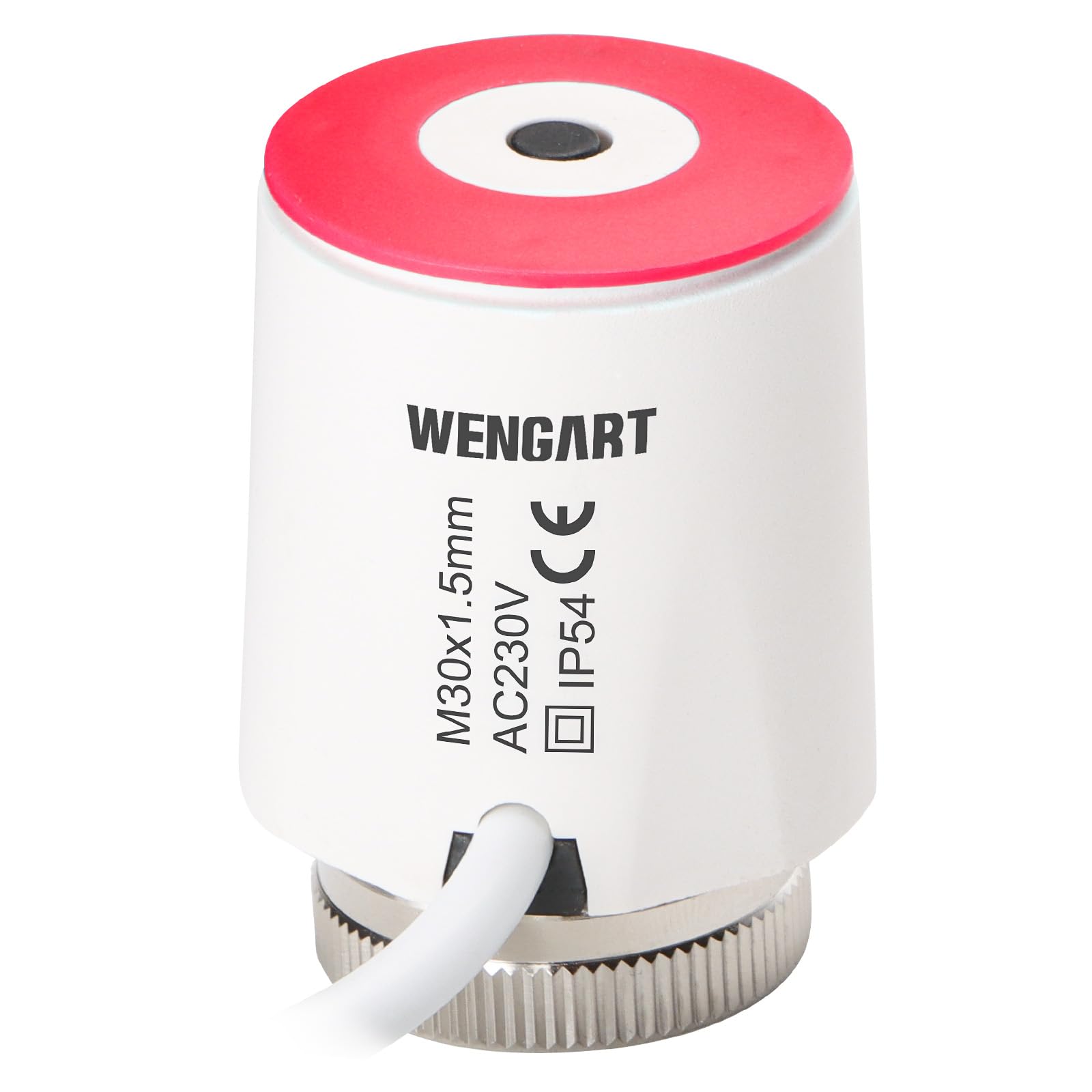 Wengart Thermoelectric Actuator WG5015,AC230V M30*1.5 On/Off Status Visible Normaly Closed Regulate the Heat Output of Your Heating System (1)