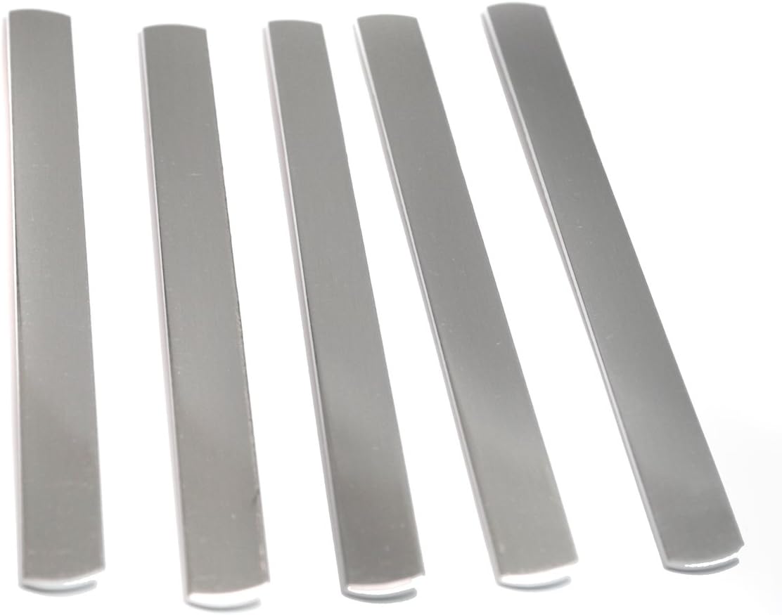 NinjaCrafters Ten (10) 1/2" 14 Gauge (.063) Aluminum Bracelet Blanks