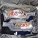 VinoSKIN Wine Skin Carrier Bag (3pk), Bottle Protector Sleeve w/ Handle for Airline Luggage Transport