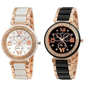Analogue Multicolour Dial Women's Watch Combo