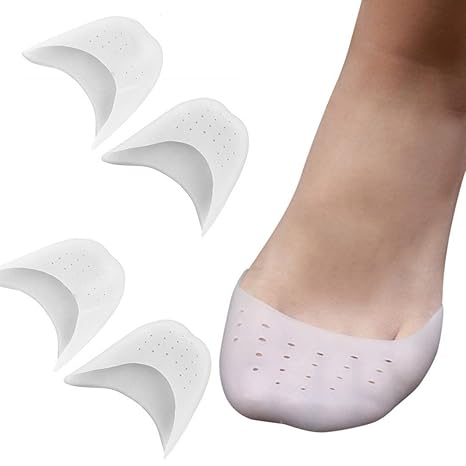 4 Stücke Zehenschutz Silikon Soft Gel Zehenkappen Zehenschoner Ballett Spitzenschoner Metatarsal Pads Schutz Für Spitzenschuh