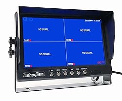 HD 1080P Backup Camera 9" Monitor DVR Kit,4 x IR
