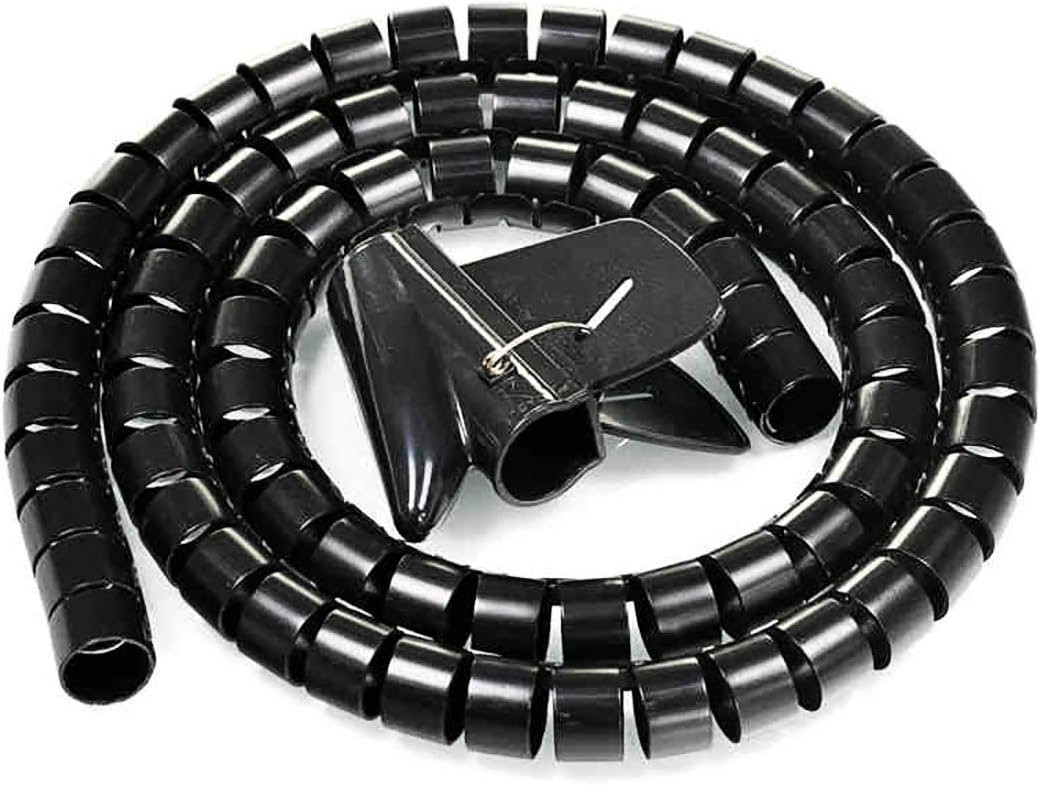 sourcingmap 15mm Flexible Cable Organizer Spiral Tube Amazon.co.uk Electronics