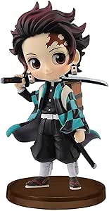 Figurine Banpresto Demon Slayer Q Posket - Tanjiro Kamado - Multicolore - Neuf Sous Emballage