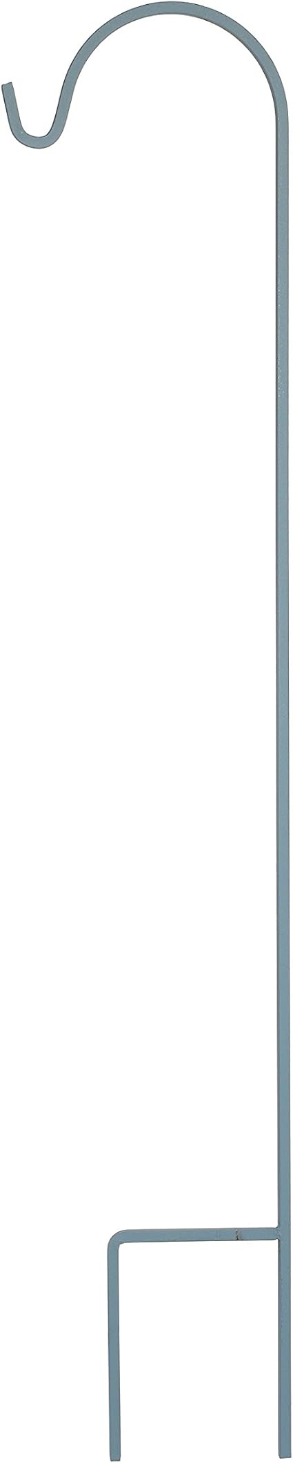 outdoor shepherds hook on Amazon Com American Garden Works Ugsqsscb Urbangarden Square Rod Single Arm Shepherd Hook Cavalry Blue 65 High X 12 Wide Garden Outdoor