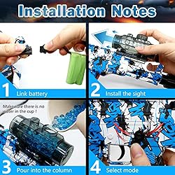 Nununary Gel Ball Blaster Automatic Splatter Ball