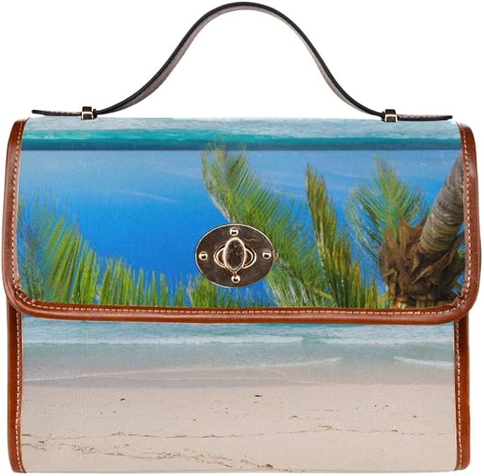 Fashion Crossbody Bags Vacation Beach On Hawaii Islands Tropical Womens