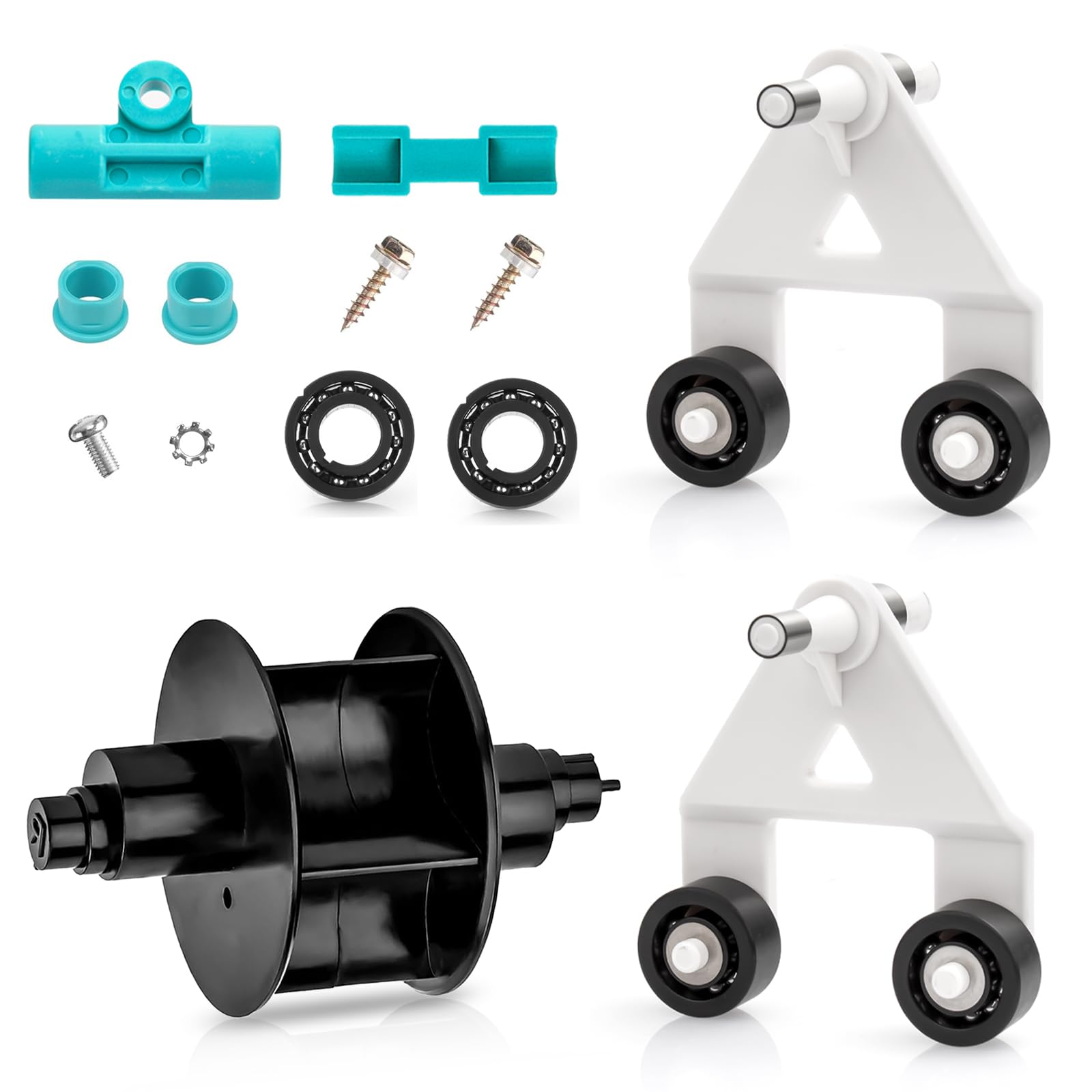Photo 1 of AXV621DAT Pool Cleaner Parts for Hayward Pool Vacuum (All), Navigator (All), Ultra, Aquadroid, Aqua Bug, Diver Dave and Wanda The Whale A-Frame Turbine Pool Vac Rebuild Kit