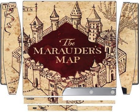 > > > Decal STICKER < < < The Marauders Map Design Print Image Playstation 3 & PS3 Slim Vinyl Decal Sticker Skin by Trendy Accessories by Trendy Accessories