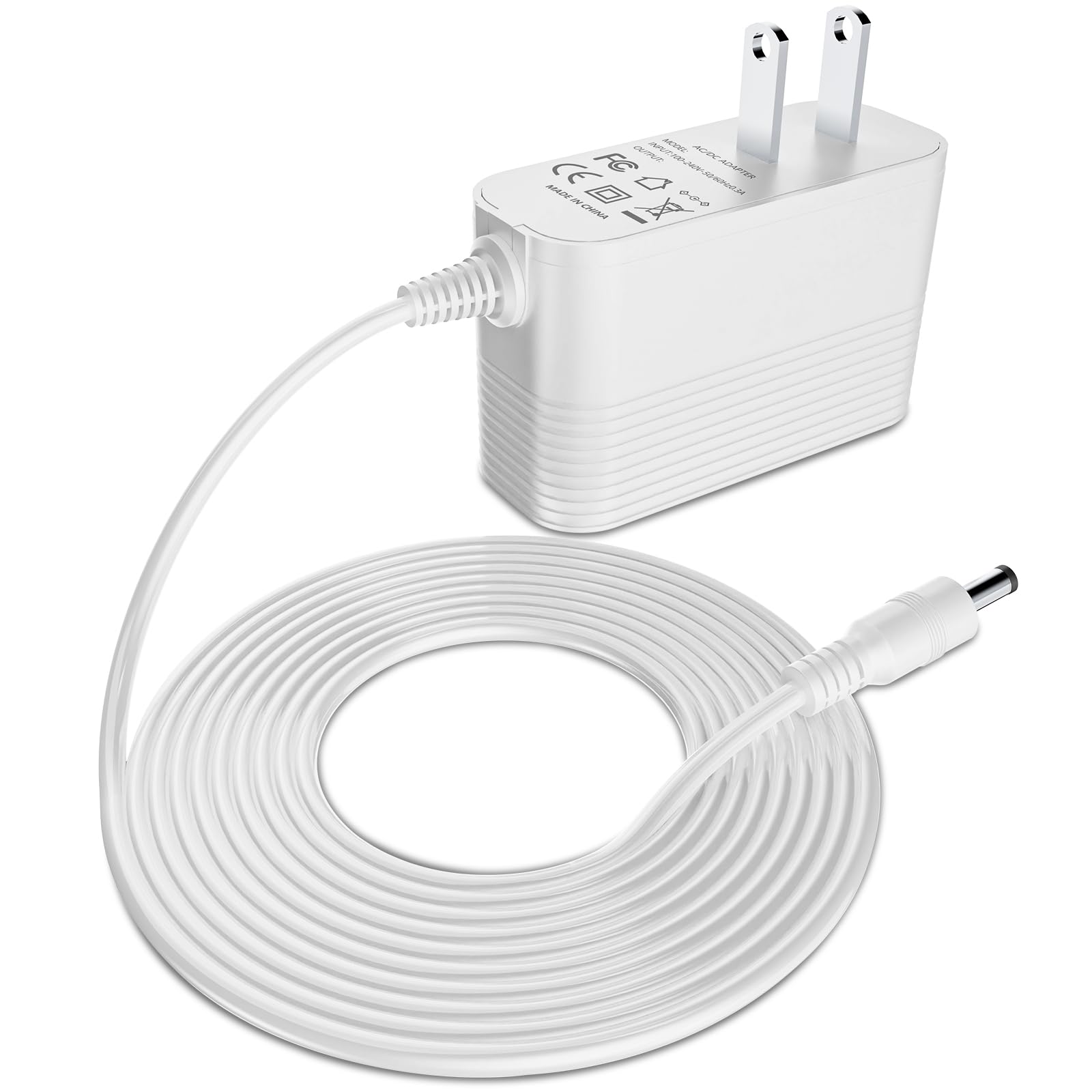 Photo 1 of 15W Power Adapter Replacement for Amazon Alexa Dot 3rd Gen, Dot 4th Gen, Dot 5th Gen 2022, Echo Pop, Echo Show 5, Echo Spot and Fire TV Cube Adapter Power Cord