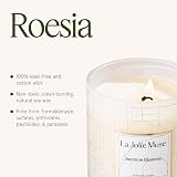 La Jolíe Muse Jasmine Scented Candle Gifts Set 9.9Oz Natural Soy Wax view 6