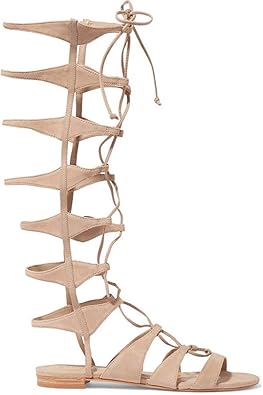 tall leather gladiator sandals