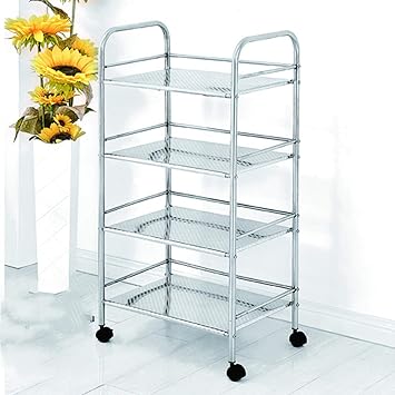 SYTH Carrito de Servir, Carrito de Cocina,Carro rodante de Acero