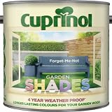 Cuprinol Garden Shades Forget Me Not 2.5L Exterior Woodcare 6 Year Weather view 1