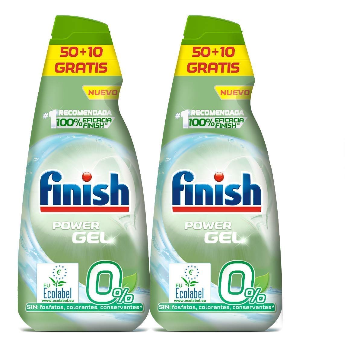 Finish Power Gel 0% Detergente Gel Lavav