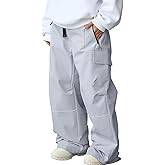 Oymyakon Women's Baggy Snow Pants Waterproof Insulated Ski Pants Loose Warm Snowboard Ski Bibs Pants