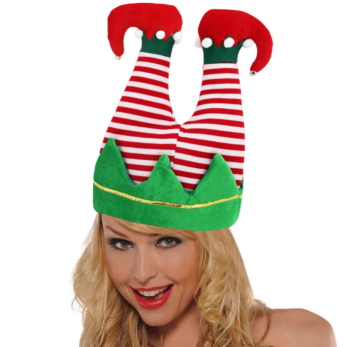 Elf Santa Hat Novelty Christmas Party 