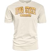 Blue 84 NCAA Unisex-Adult NCAA Officially Licensed T-Shirt Ivory Dyed Ringspun Vintage