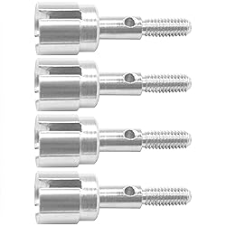4Pack ShareGoo Metal Wheel Stub Axle Shafts Adapter