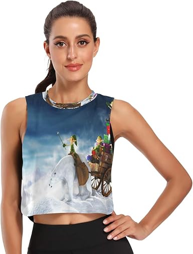 loose crop workout tank