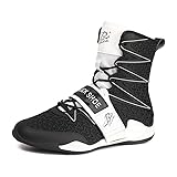 B LUCK SHOE Boxing Shoes for Men High Top Gym Shoes