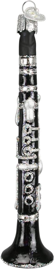 Ornaments - Old World Christmas Ornaments: Clarinet Glass Blown Ornaments for Christmas Tree (38026)