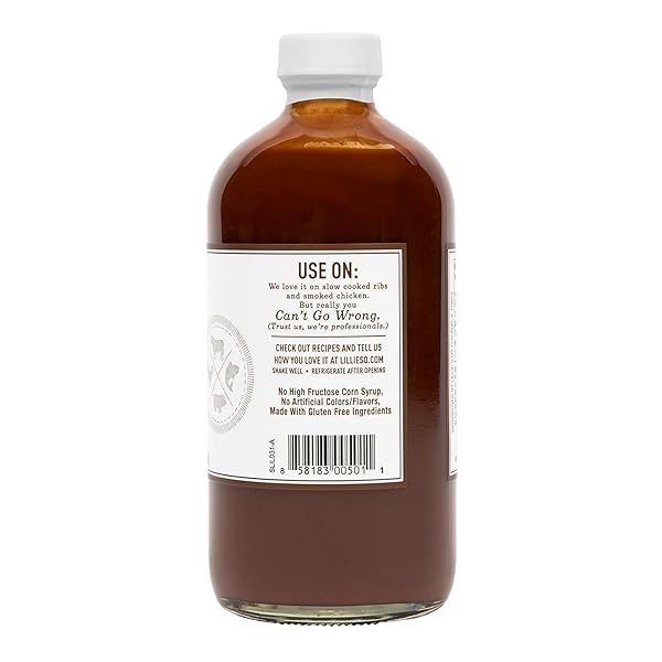 LILLIE’S Q – SMOKY BARBEQUE SAUCE, GOURMET BBQ SAUCE, SWEET BROWN SUGAR BBQ SAUCE, MILD SMOKY FLAVOR, PREMIUM INGREDIENTS, MADE WITH GLUTEN-FREE INGREDIENTS (20 OZ)