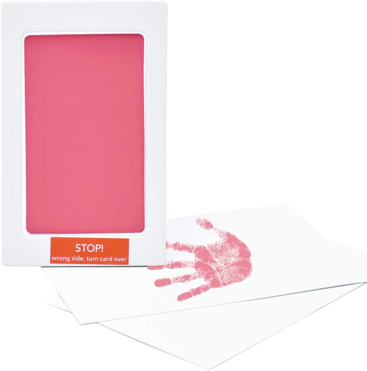 Kit Dencre Non Toxique Pour Empreintes De Main Et De Pied De Bebe Pour Nouveau Ne De 0 A 6 Mois Sans Contact Lot De 2 Empreintes De Pieds Pour Bebe Cadeaux De