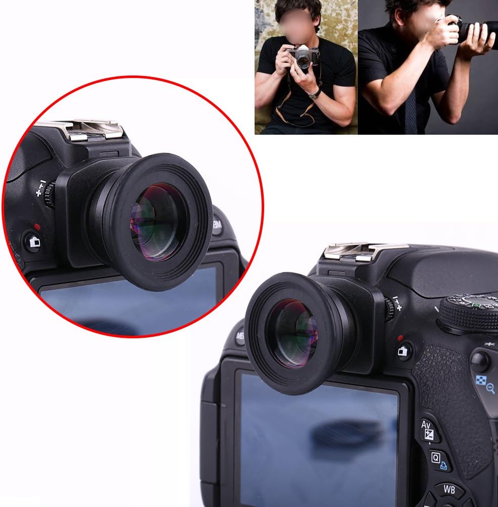 Topiky 1.5X Camera Viewfinder Magnifier,DSLR Fixed Focus Eyepiece Magnifier Viewfinder Eyecup Magnifying,for for for Pentax,for for for for Sigma,for R - Image 3