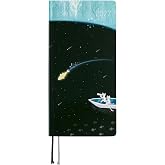 Hobonichi Techo 2027 Weeks &ndash; Hiroko Kubota: Meteor Shower in the Light Blue Forest (English, Jan St.)