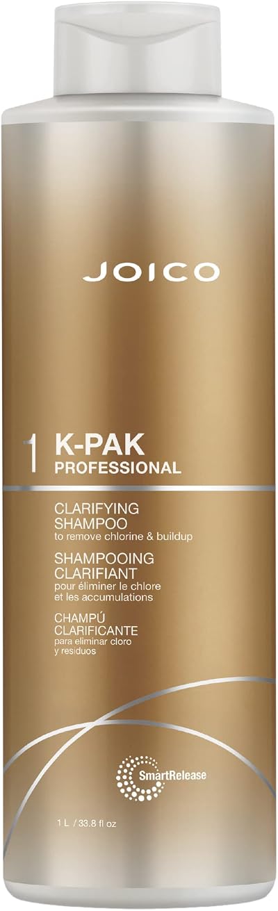 Joico K-Pak Professional Clarifying Shampoo 1000ml Deep Cleanse Buildup Remove