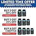 L-Arginine Essential Amino Acid 120 Vegetarian Capsules - For Muscle, Heart and Energy!