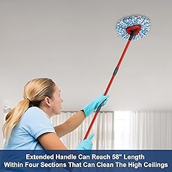 Spin Mop Handle Replacements for Oceda 4-Section