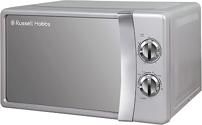 Russell Hobbs RHMM701S 17 Litre 700 W Microwave Silver Solo Manual 5 Power