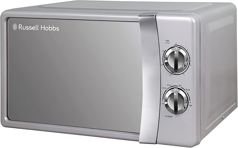 Russell Hobbs RHMM701S 17 Litre 700 W Microwave Silver Solo Manual 5 Power