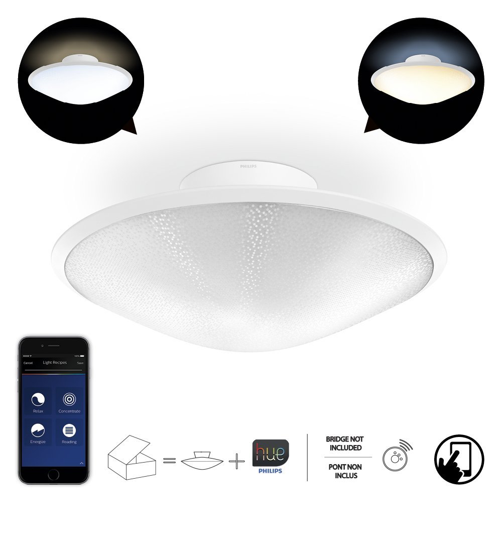 Philips Hue LED Deckenleuchte Phoenix Erweiterung F uuml r Alle Starter