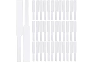 Esteopt 500Pcs Perfume Tester Strips, Disposable Paper Test Strips, White, 13x1.2cm, Paper Material, 1 Count, Fragrance Test 
