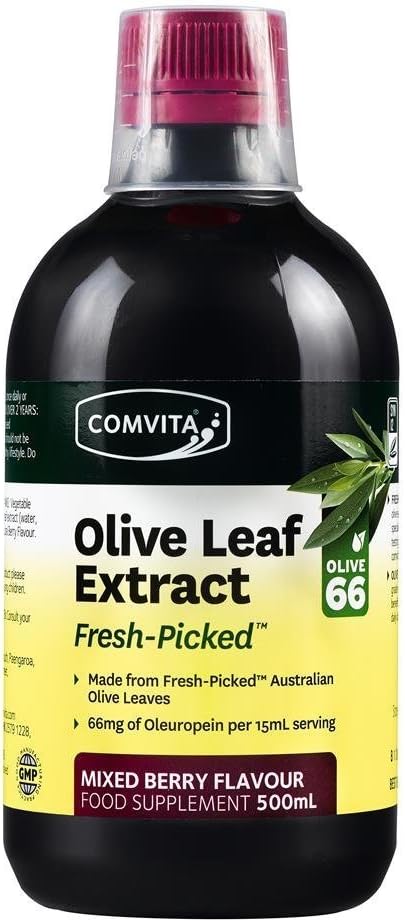 Comvita Olive Leaf Complex Mixed Berry 500ml (Pack of 2)