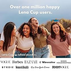 Lena Sensitive Menstrual Cup Large – Reusable