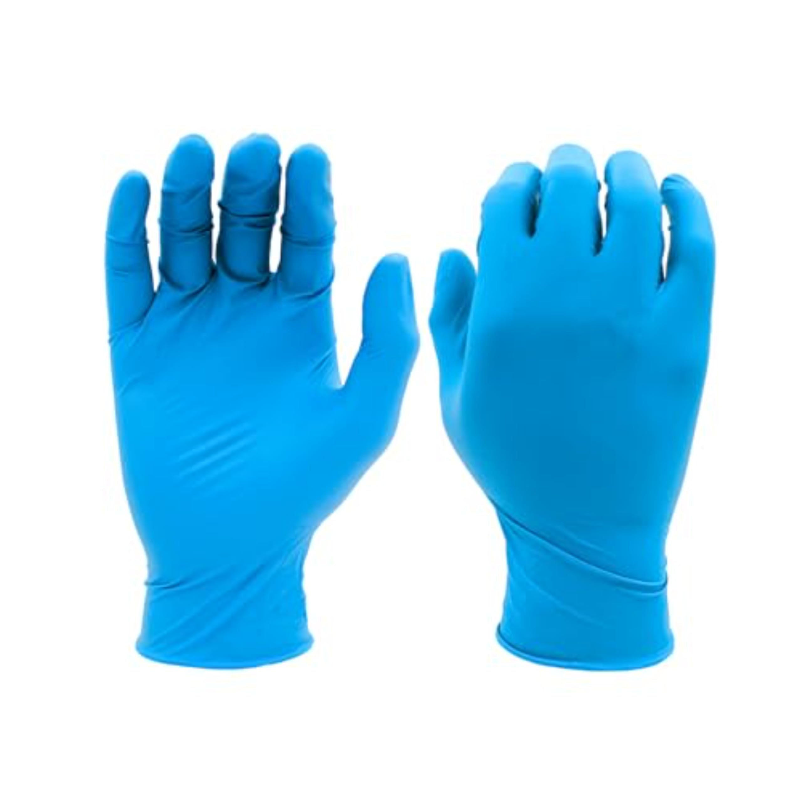 SHOWA 7500PF Disposable Nitrile Glove, Powder , Large (Pack of 100)